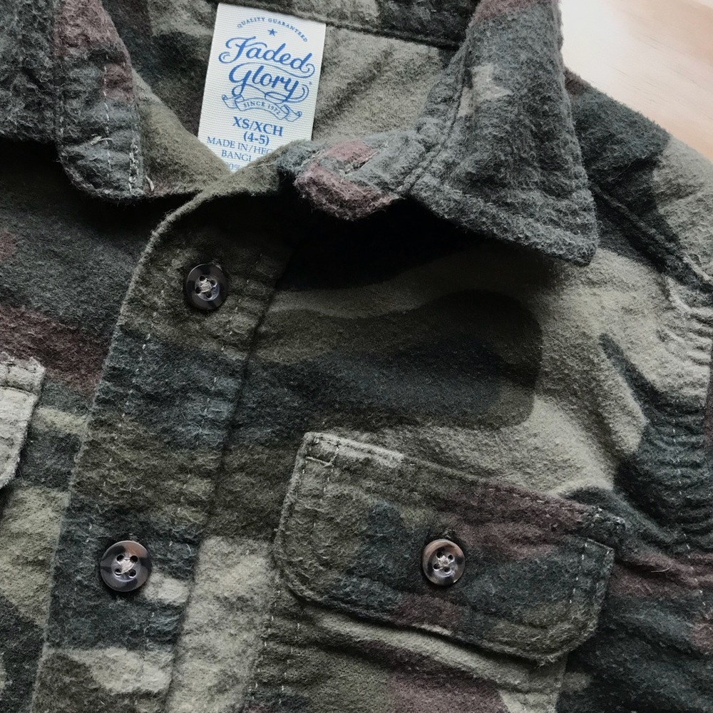 The SOFTEST camo flannel